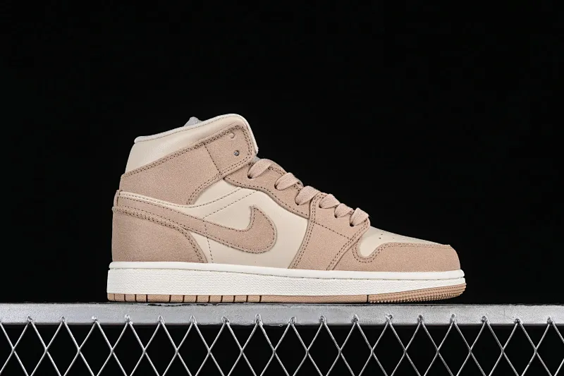 All categories Air Jordan Jordan series basketball shoes Air Jordan 1 Mid Air Jordan 1 Mid AJ1 Joe 1 khaki mid-top basketball shoes FJ3448-200